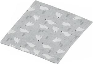 Soft Touch Decke Eisbär 90 x 80 cm Polyester grau