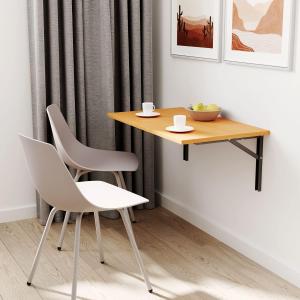 mikon 80x60 | Wandklapptisch Klapptisch Wandtisch Küchentisch Schreibtisch Kindertisch | BAYERISCHE BUCHE