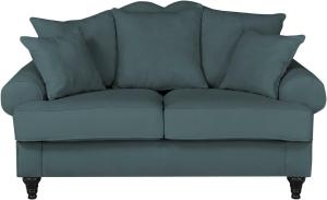 Sofa 2-Sitzer Adelina in blaugrün 170 cm