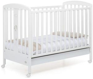 Foppapedretti Babyfly Babybett mit verstellbarer Seite, Weiß