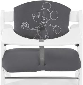 Hauck- Highchair Pad Select Mickey Mouse Anthracite
