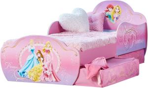 Worlds Apart 'Disney Princess' Kinderbett 70x140 cm, mit zwei Schubladen