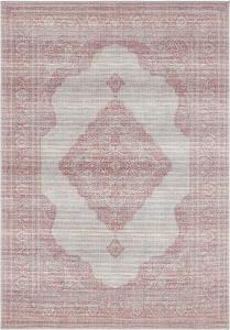 Vintage Teppich Carme Granatapfelrot - 80x150x0,5cm