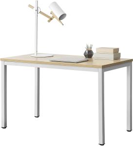 Schreibtisch, Eiche/Weiß, 75 x 120 x 60 cm