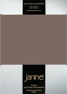 Janine Spannbetttuch ELASTIC-JERSEY Elastic-Jersey capuccino 5002-47 200x200