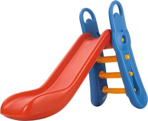 Big 'Fun-Slide' Rutsche, rot/blau, 164 x 73 x 116 cm, ab 3 Jahren, höhenverstellbar, zusammenklappbar