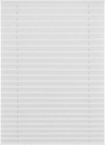 Lichtblick Dachfenster Plissee Haftfix, ohne Bohren, weiß, 100 x 47,3 x 4 cm