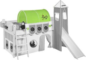 Tunnel 'Dragons Grün' für Hochbett, Spielbett und Etagenbett
