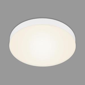 BRILONER - LED Deckenlampe rahmenlos, LED Deckenleuchte, LED Aufbauleuchte, warmweiße Farbtemperatur, Ø287 mm, Weiß