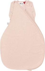 Tommee Tippee Baby Schlafsack für Neugeborene, Der Original Grobag Swaddle Bag, Hüftgesundes Design, Weicher Baumwollreicher Stoff, 3-6m, 2. 5 TOG, Blush