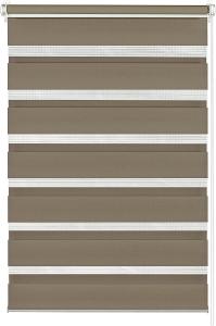 Gardinia EasyFix Doppelrollo mocca 100 x 150 cm