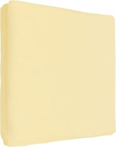 Jersey 100% Baumwolle Spannbettlaken für 160 x 70 cm Kleinkind Junior Bett Matratze (Gelb)