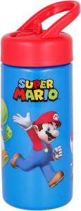 Super Mario Luigi Yoshi Sipper Flasche tropfensichere Trinkflasche 410 ml