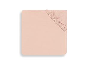Jollein Jersey Spannbettlaken Pale Pink 40 x 80 / 90 cm Rosa
