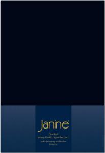 Janine 5002 Elastic-Jersey-Spannbetttuch 98 schwarz 90x190-100x220