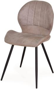 Esszimmer Stuhl mit Metallbeinen 2er Set