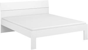 Rauch Möbel Flexx Bett Doppelbett Futonbett in Weiß Liegefläche 140 x 200 cm Gesamtmaße Bett BxHxT 145 x 90 x 209 cm