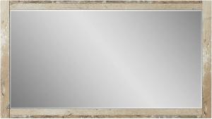 Möbel-Eins RAMINA Spiegel, Material Dekorspanplatte, Used Style braun 125 x 70 cm