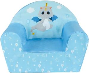 Fun House Kindersessel, Drache Blau