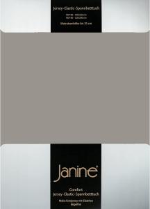 Janine Jersey Elastic Spannbetttuch | 180x200 cm - 200x220 cm | vulkan