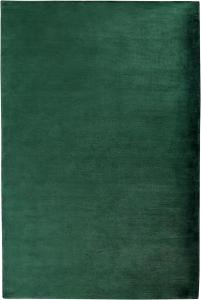 Teppich Viskose dunkelgrün 200 x 300 cm Kurzflor GESI II