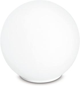 LED Tischleuchte Große Kugel - Glaskugel Weiß satiniert, Ø 35cm