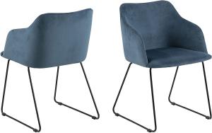 Stühle im 2er-Set CASABLANCA 40, dunkelblau