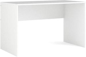 Plus Schreibtisch 120 cm weiß Tisch Arbeitstisch Büro Bürotisch Computertisch