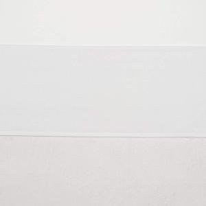 Meyco Uni Kinderbettlaken Weiß 75 x 100 cm 2 Stück