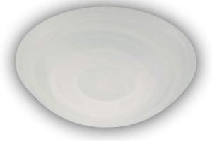 LED Deckenleuchte dimmbar, Deckenschale rund, Glas Alabaster, Ø 35cm