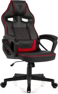 SENSE7 Knight black and red armchair