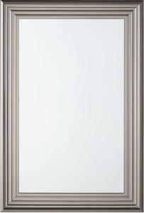 Wandspiegel silber rechteckig 61 x 91 cm CHATAIN