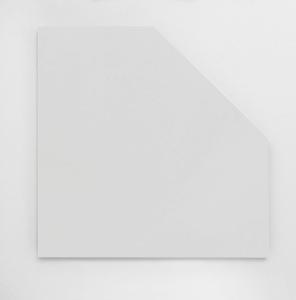 Möbelpartner Milo Eckplatte, weiß, ca. 65,0 x 65,0 x 2,2 cm