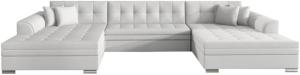 Ausziehbares Sofa ALABAMA, U-Form, 355x80x165, soft 17