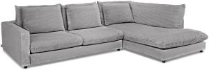 Polsterecke SANSIBAR DAGEBÜLL BB 321x228 cm grau Ecksofa Wohnlandschaft Eckcouch