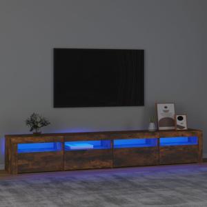 TV-Schrank mit LED-Leuchten Räuchereiche [3152767]