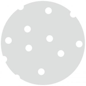 Stillkissen HONEY-Collection | weiche & anschmiegsame EPS-Mikroperlen-Füllung | Lagerungskissen TÜV zertifiziert | 100% Baumwolle Schwangerschaftskissen (Punkte grau-weiß, 170 cm)