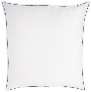 Traumschlaf Uni Kissenbezug White Collection Pico-Pico | 70x90 cm | dark-blue