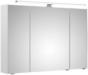 Spiegelschrank 'Jessi III'. mit LED-Beleuchtung, Weiß