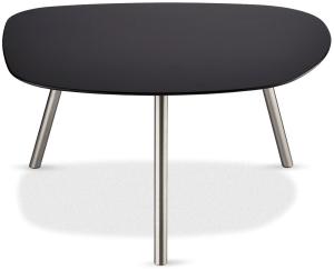 Couchtisch Mavi schwarz Stahl Sofatisch Beistelltisch Wohnzimmer Tisch