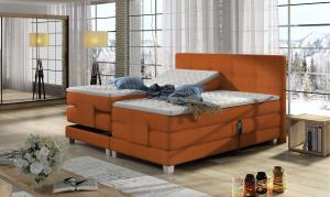 Stylefy Tasso Boxspringbett Orange 160x200