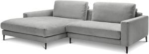 Polsterecke SANSIBAR RÖMÖ (BB 190x272 cm) BB 190x272 cm silber Ecksofa Wohnlandschaft Eckcouch