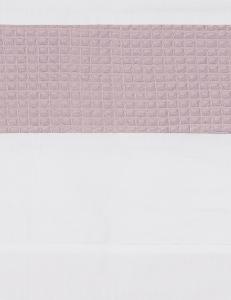 Bink Bedding Pique Bettlaken Altrosa 100 x 150 cm Rosa