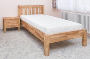 Ben' Bett aus massiver Eiche, geölt, 120x200 cm