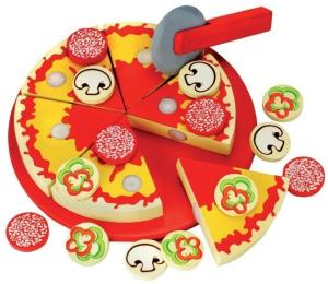 Bino - Spielzeug-Schneidebrett mit Pizza