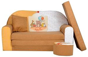 FORTISLINE 'Happy Place' Kindersofa mit Hocker