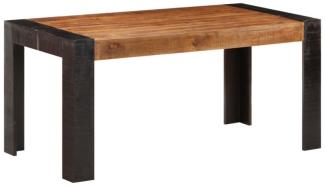 Esstisch 160x80x76 cm Massivholz Mango