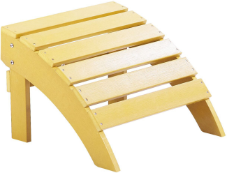 Fußhocker Holzwerkstoff Gelb ADIRONDACK