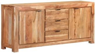 Sideboard 175x40x75 cm Akazie Massivholz