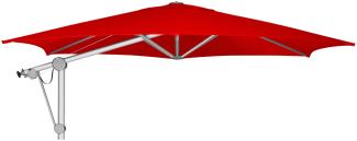 Doppler Ersatzbezug für Sonnenschirm / Pendelschirm "Ferrara" / "SunMatic 350", rot, Ø 350 cm